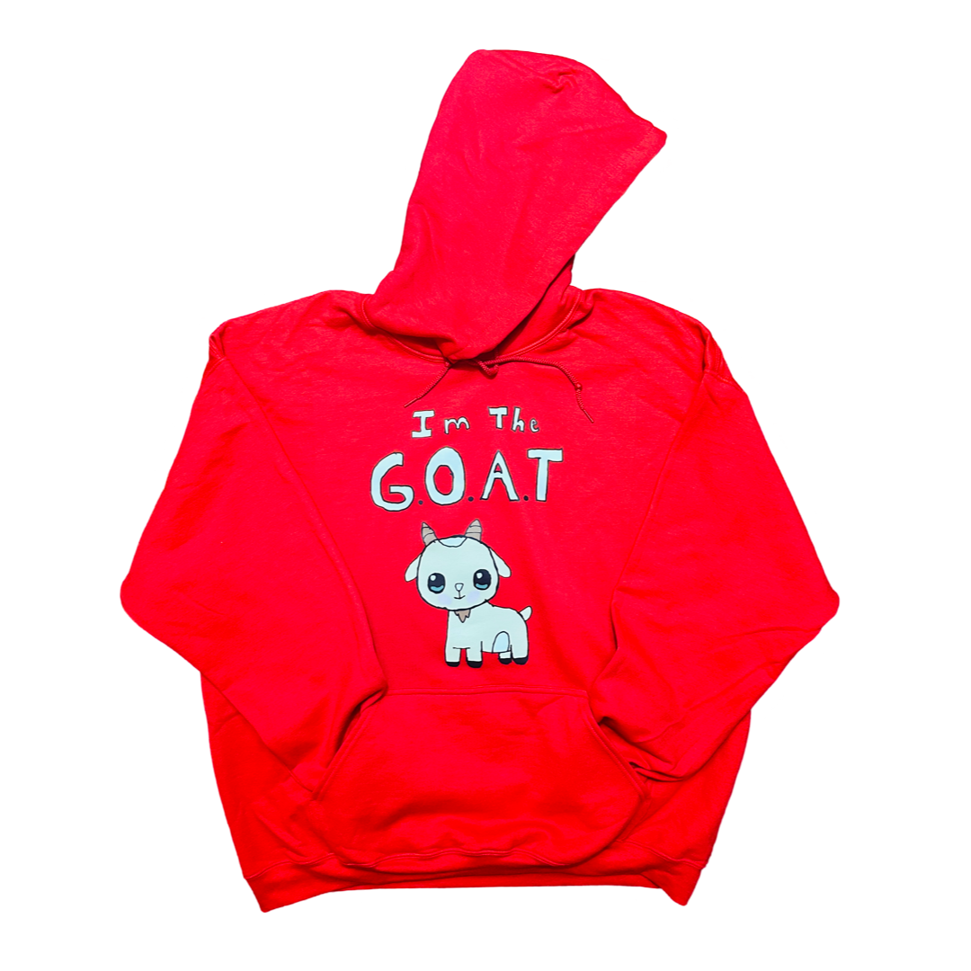 MadLove Hoodie - I'm The Goat - Red